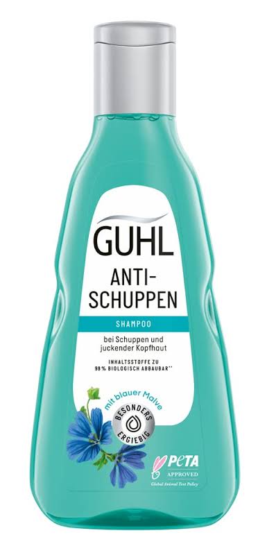 Guhl Anti-Schuppen Shampoo bei Schuppen und juckender Kopfhaut 250ml foodpipe [Lebensmittel-Lieferservice Rostock]