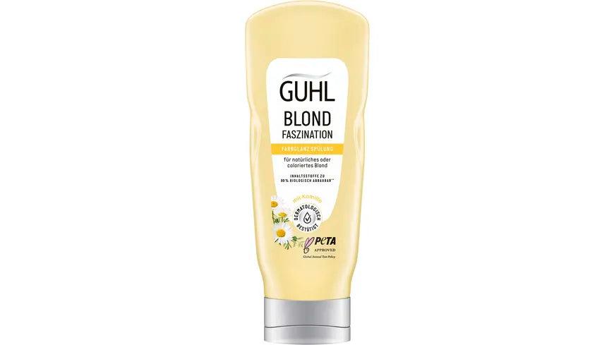 Guhl Farbglanz Spülung Blond Faszination für natürliches oder coloriertes Blond 200ml foodpipe [Lebensmittel-Lieferservice Rostock]