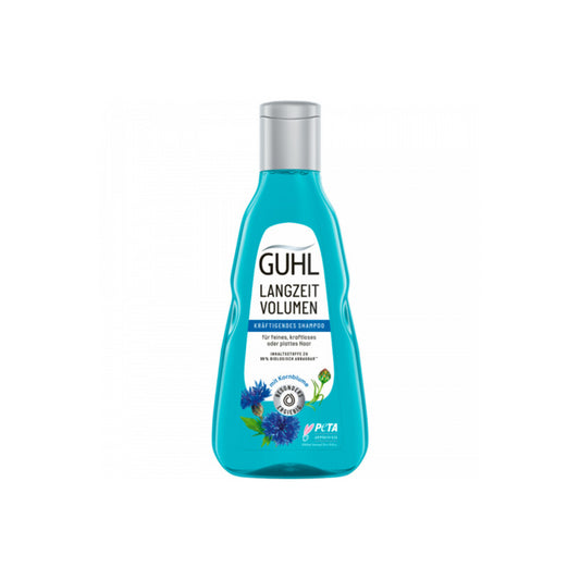 Guhl Shampoo Langzeit Volumen für feines, kraftloses oder plattes Haar 250ml foodpipe [Lebensmittel-Lieferservice Rostock]