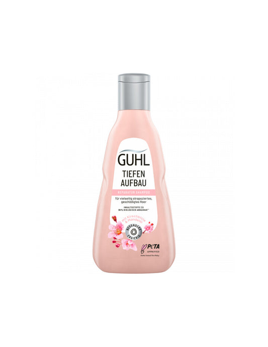 Guhl Shampoo Tiefenaufbau&Reparatur für vielseitig strapaziertes&geschädigtes Haar 250ml foodpipe [Lebensmittel-Lieferservice Rostock]