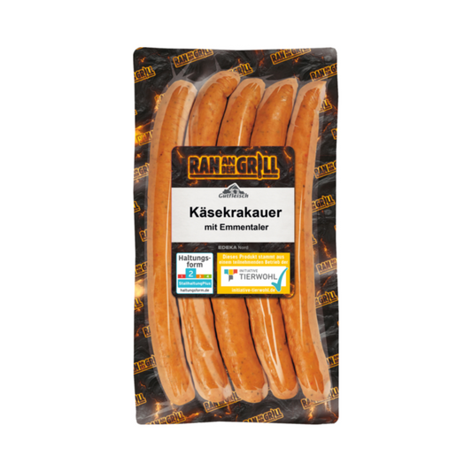 Gutfleisch Käse-Krakauer 5x70g foodpipe [Lebensmittel-Lieferservice Rostock]