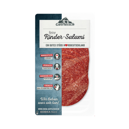 Gutfleisch Reine Rindersalami 80g foodpipe [Lebensmittel-Lieferservice Rostock]