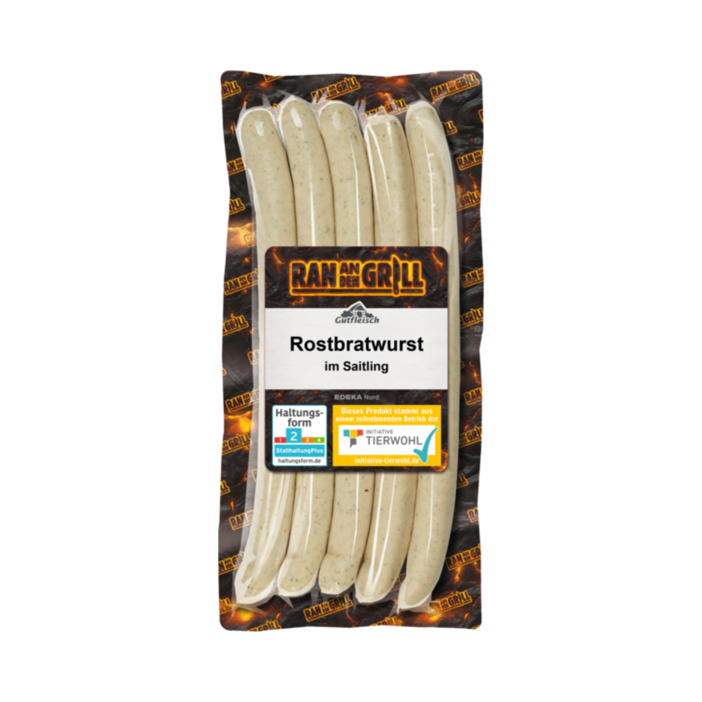Gutfleisch Rost-Bratwurst Saitling 5x90g foodpipe [Lebensmittel-Lieferservice Rostock]