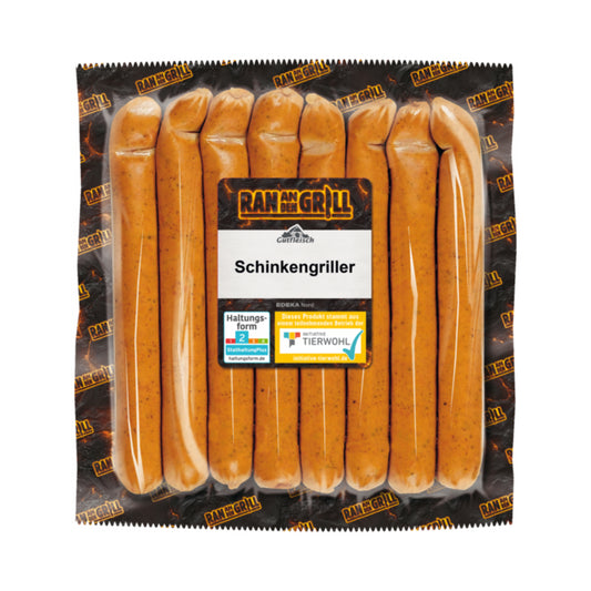Gutfleisch Schinkengriller 8ST 500g foodpipe [Lebensmittel-Lieferservice Rostock]
