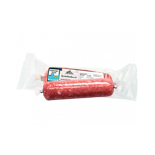 Gutfleisch Zwiebelmettwurst 125g foodpipe [Lebensmittel-Lieferservice Rostock]