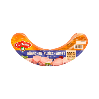 Gutfried Hähnchenfleischwurst 350g foodpipe [Lebensmittel-Lieferservice Rostock]