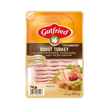 Gutfried Puten-Braten Roast Turkey 100g foodpipe [Lebensmittel-Lieferservice Rostock]