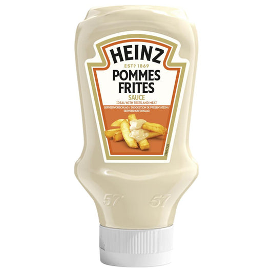 Heinz Pommes Frites Sauce Kopfsteher 400ml