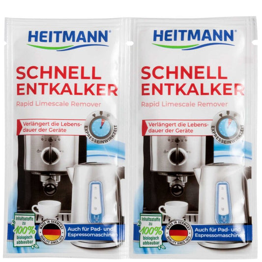 HEITMANN Schnell-Entkalker 2x15g foodpipe [Lebensmittel-Lieferservice Rostock]