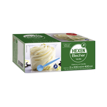 HEXEN-EIS Hexenbecher Vanille 2x200ml foodpipe [Lebensmittel-Lieferservice Rostock]