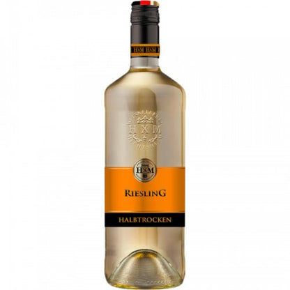 HXM Riesling Landwein halbtrocken 1l foodpipe Rostock [Lebensmittel-Lieferservice Rostock]