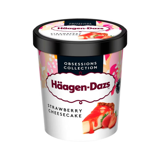 Häagen Dazs Strawberry Cheesecake 460ml foodpipe Rostock [Lebensmittel-Lieferservice Rostock]