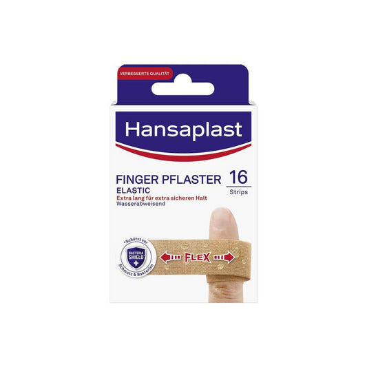 Hansaplast Elastic Fingerstrips 16ST foodpipe [Lebensmittel-Lieferservice Rostock]