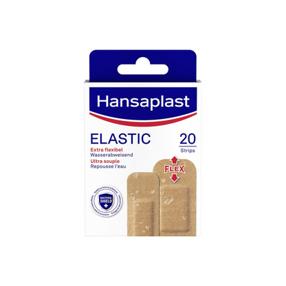 Hansaplast Elastic Pflaster Strips 20ST foodpipe [Lebensmittel-Lieferservice Rostock]