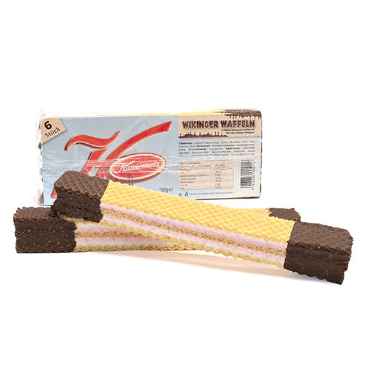 Hansematz Wikinger Waffeln 6ST 180g foodpipe [Lebensmittel-Lieferservice Rostock]