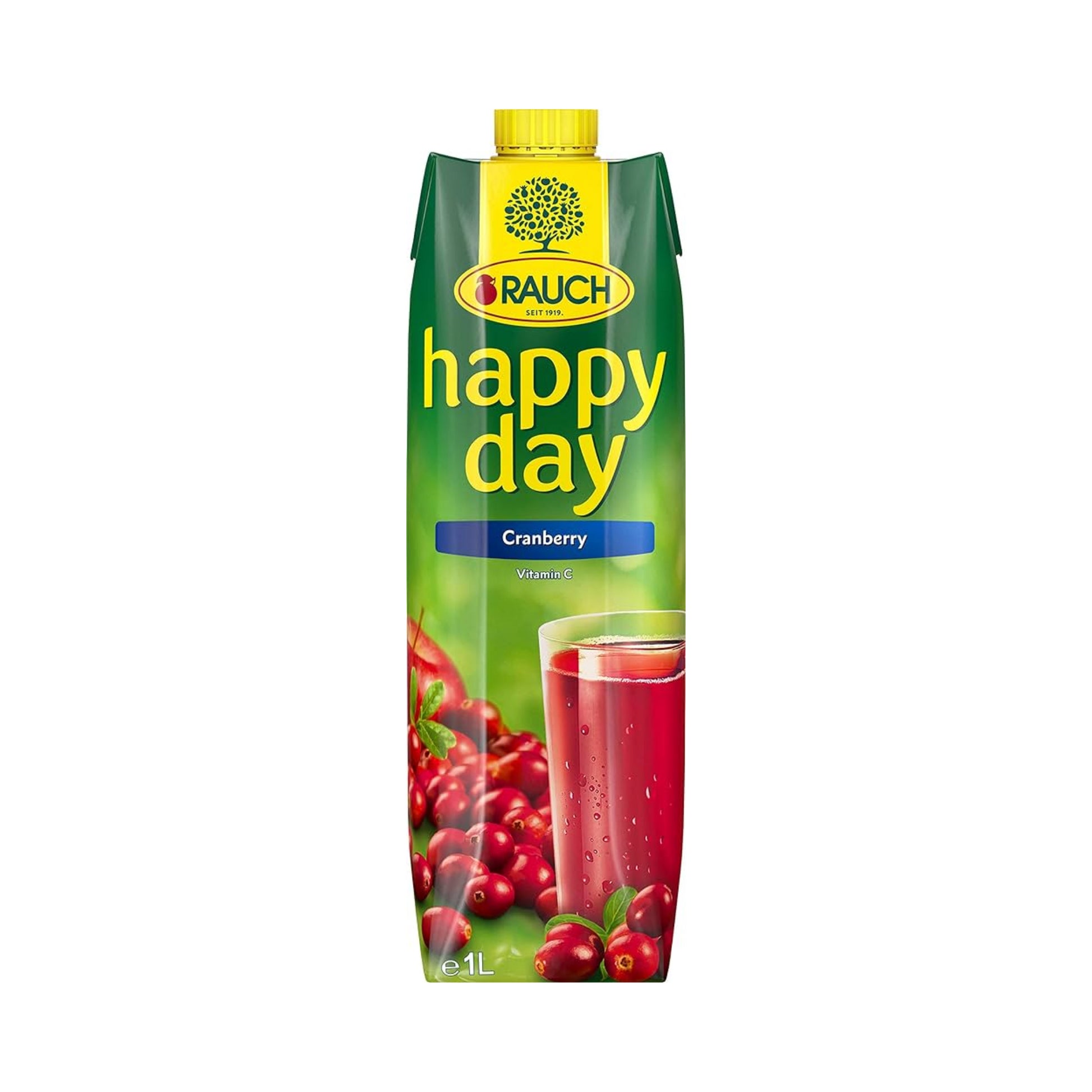 Happy Day Cranberry 1l EW foodpipe [Lebensmittel-Lieferservice Rostock]