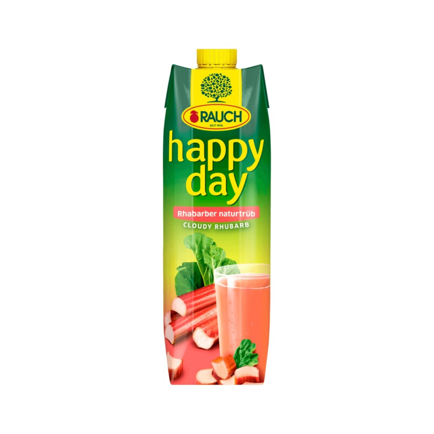 Happy Day Rhabarber 1l EW foodpipe [Lebensmittel-Lieferservice Rostock]