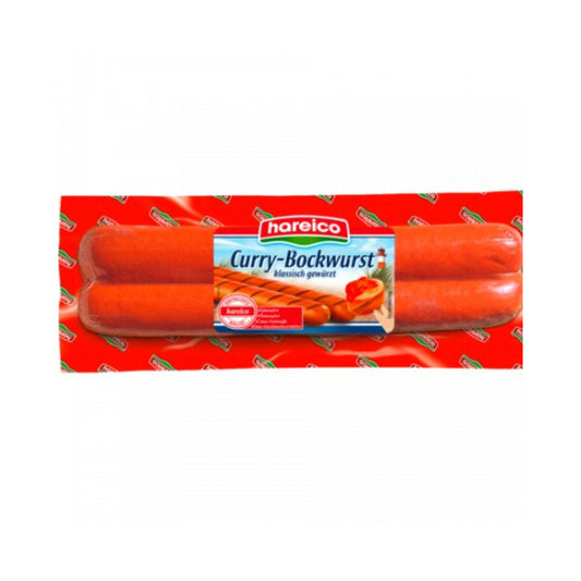Hareico Riesen Currywurst 2x125g foodpipe [Lebensmittel-Lieferservice Rostock]