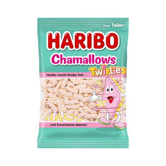 Haribo Chamallows Twirlies 200g foodpipe [Lebensmittel-Lieferservice Rostock]