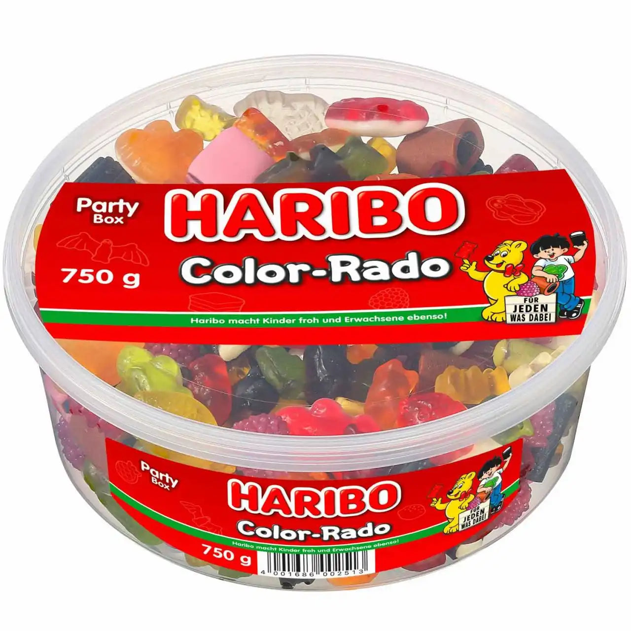 Haribo Color-Rado 750g foodpipe [Lebensmittel-Lieferservice Rostock]