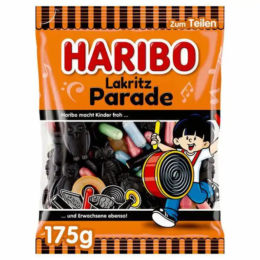 Haribo Lakritz Parade 175g foodpipe [Lebensmittel-Lieferservice Rostock]