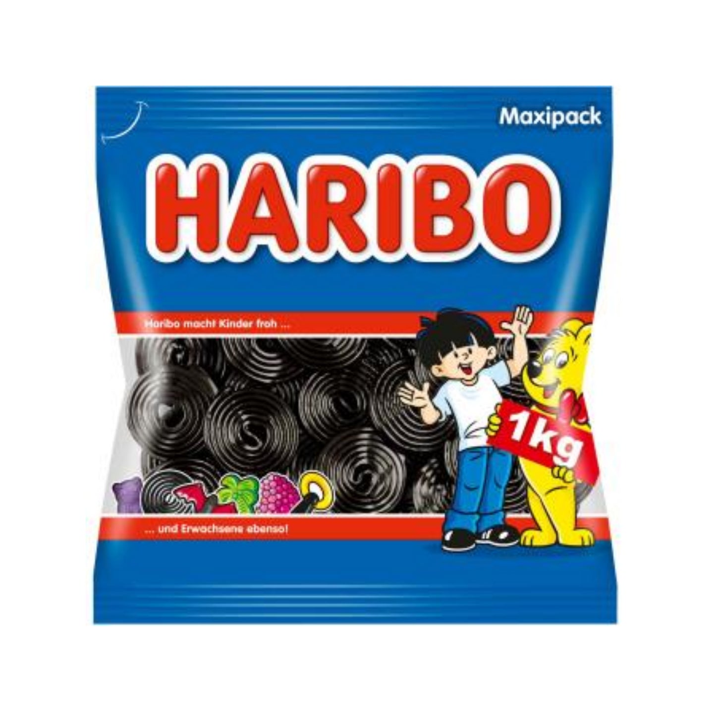 Haribo Lakritz Schnecken 1000g foodpipe [Lebensmittel-Lieferservice Rostock]
