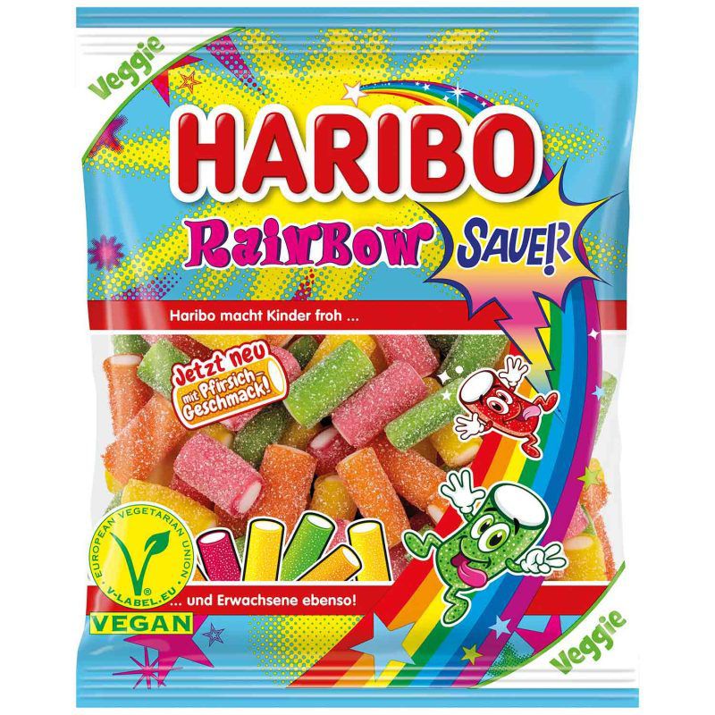 Haribo Rainbow Fizz 160g foodpipe [Lebensmittel-Lieferservice Rostock]