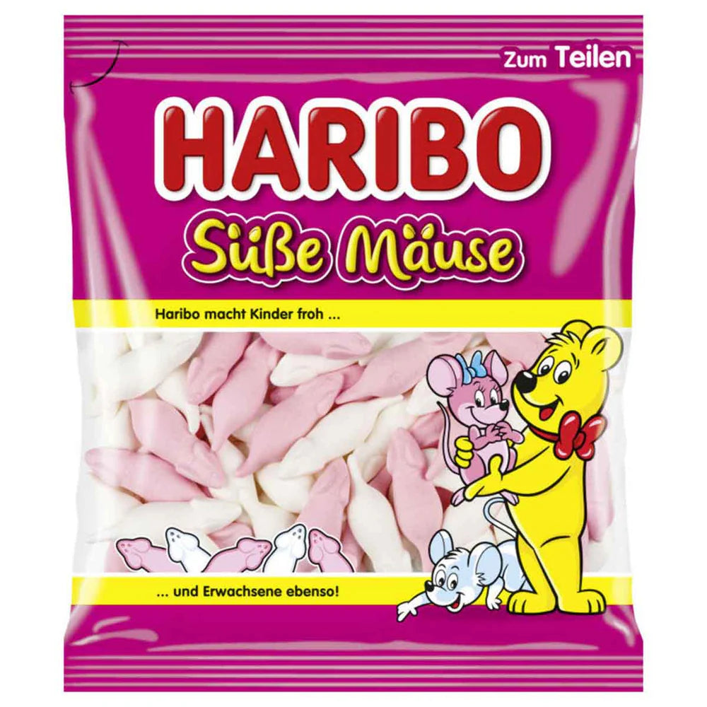 Haribo Süße Mäuse 175g foodpipe [Lebensmittel-Lieferservice Rostock]