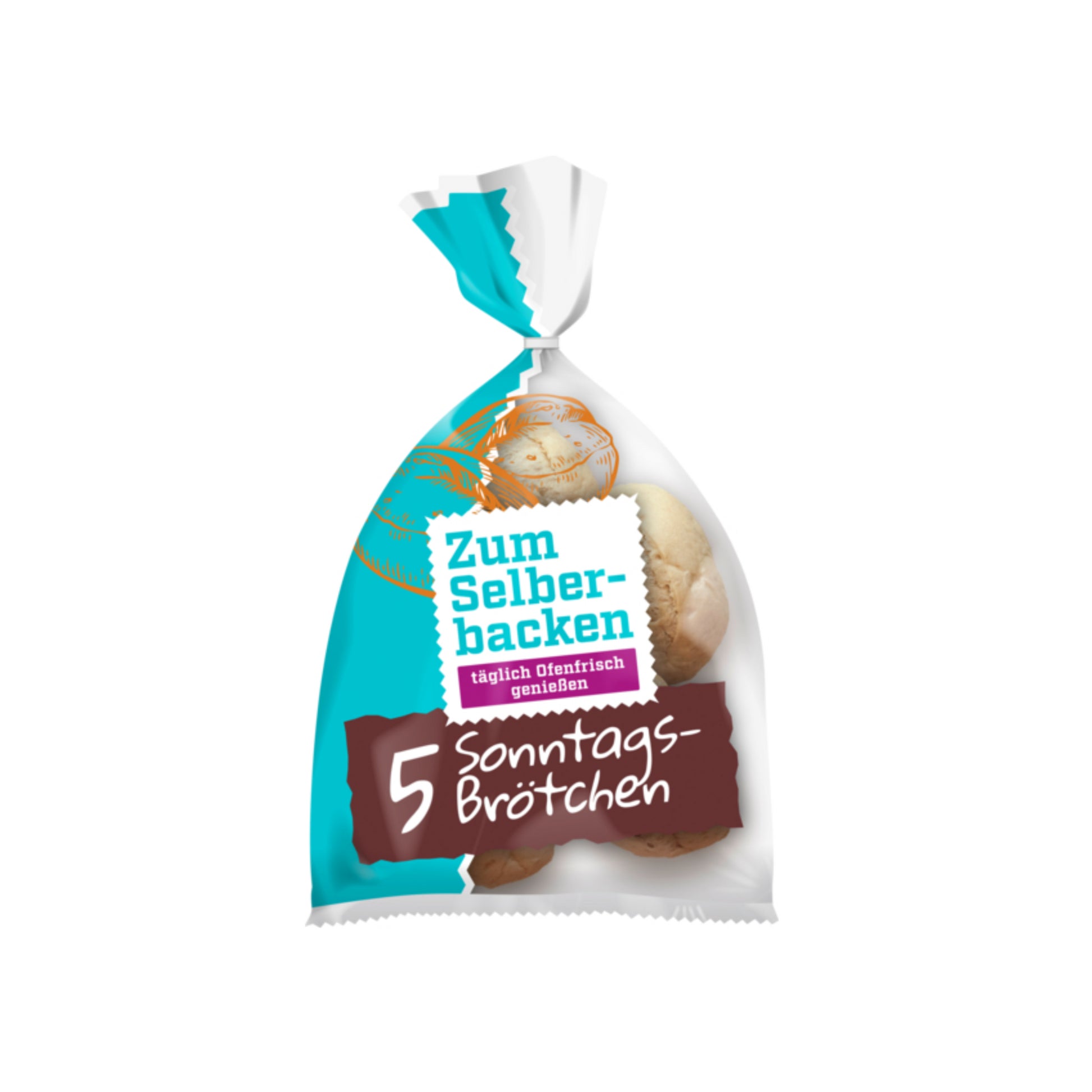 Harry Sonntagsbrötchen 5ST 375g foodpipe [Lebensmittel-Lieferservice Rostock]