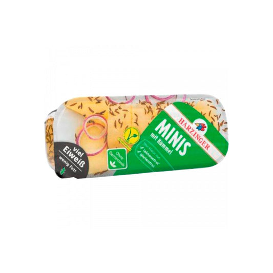 Harzinger Minis mit Kümmel 115g foodpipe [Lebensmittel-Lieferservice Rostock]