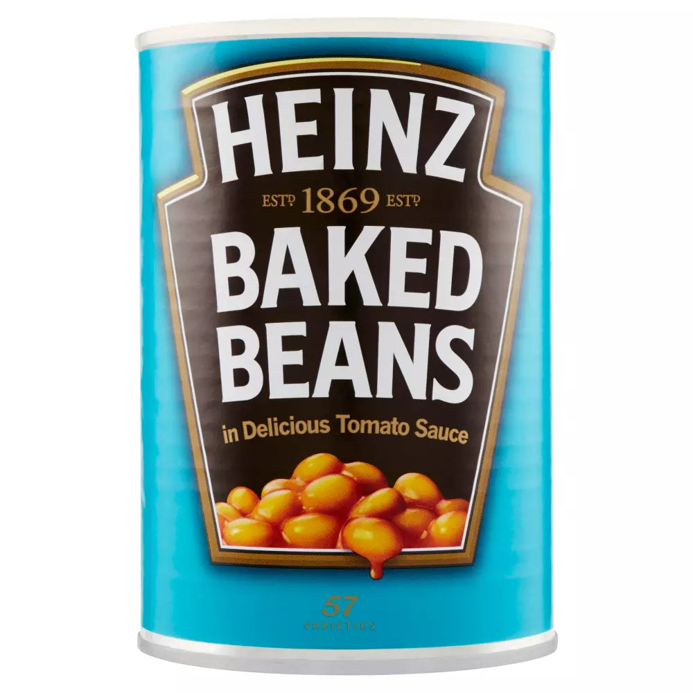 Heinz Baked Beans Weiße Bohnen in Tomatensauce 415g foodpipe [Lebensmittel-Lieferservice Rostock]