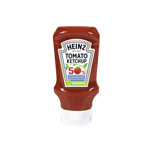 Heinz Tomato Ketchup 50% weniger Zucker&Salz 500ml foodpipe [Lebensmittel-Lieferservice Rostock]