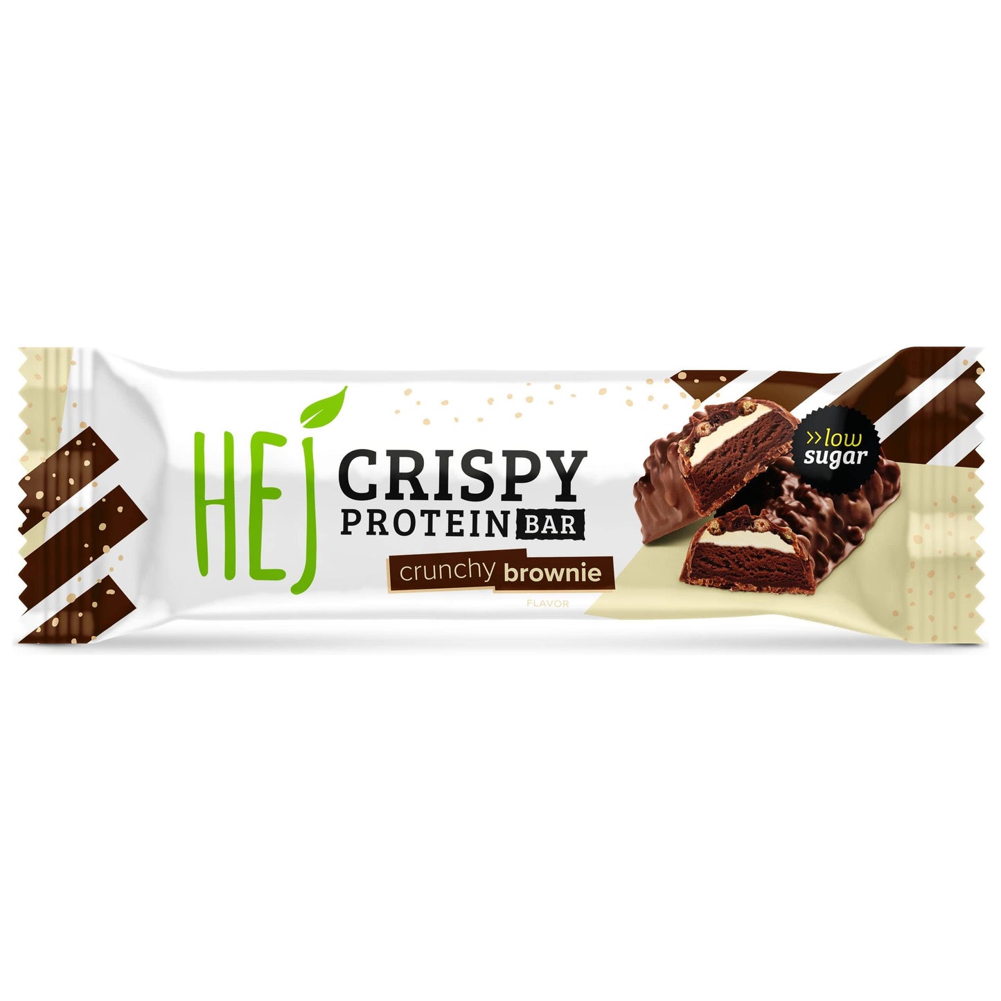Hej Crispy Protein Bar Crunchy Brownie 45g foodpipe [Lebensmittel-Lieferservice Rostock]