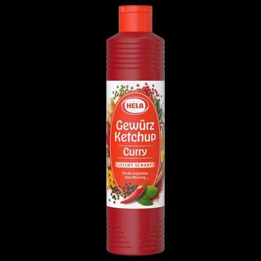 Hela Gewürz Ketchup Curry leicht scharf 800ml foodpipe [Lebensmittel-Lieferservice Rostock]