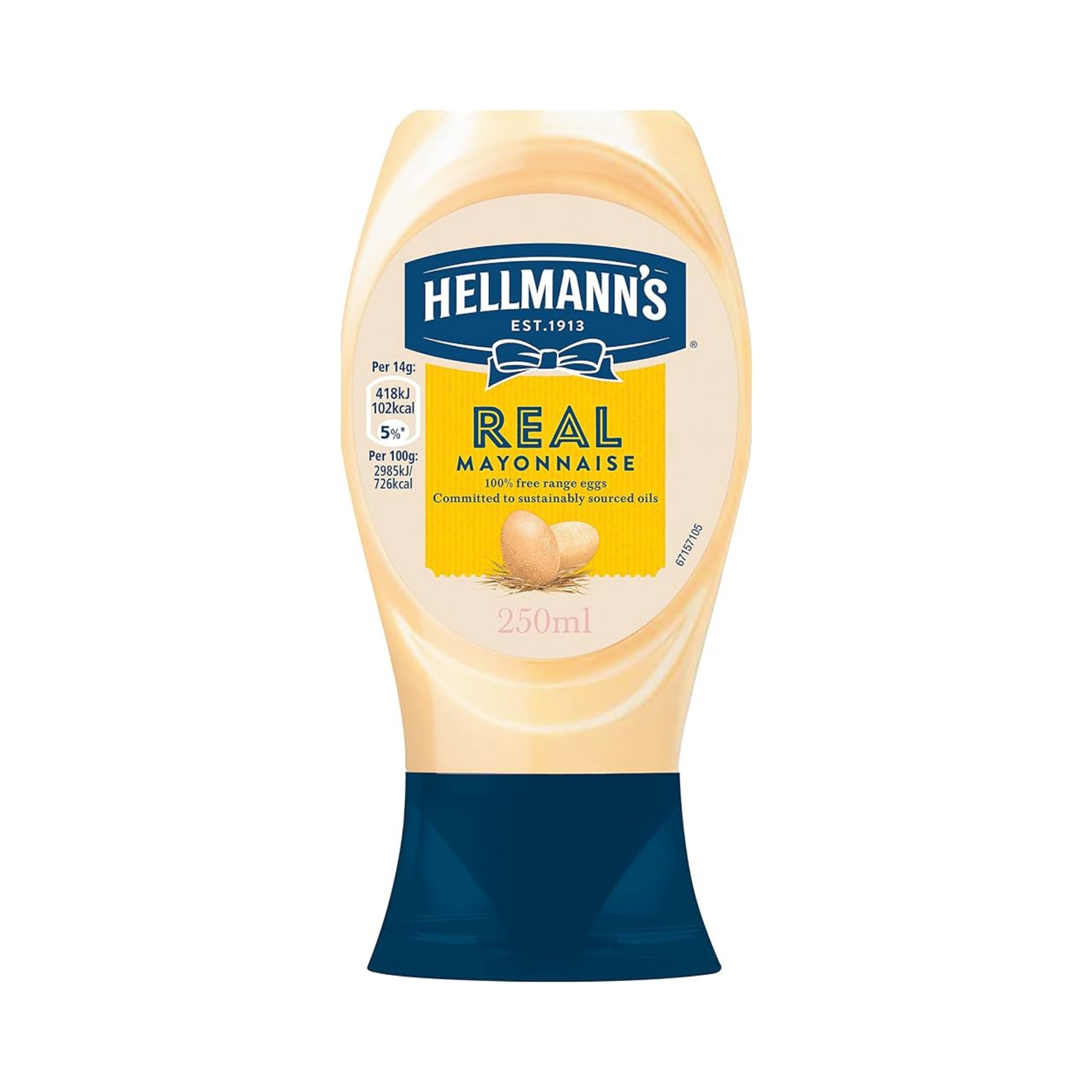 Hellmann's Real Mayonnaise 250ml foodpipe [Lebensmittel-Lieferservice Rostock]