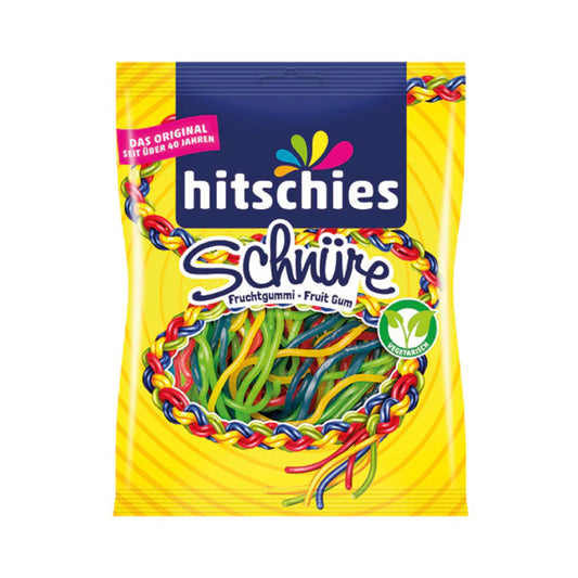 Hitschies Bunte Schnüre Mix 125g foodpipe [Lebensmittel-Lieferservice Rostock]