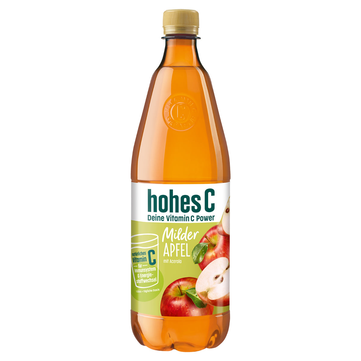 Hohes C Milder Apfel 1l DPG foodpipe [Lebensmittel-Lieferservice Rostock]