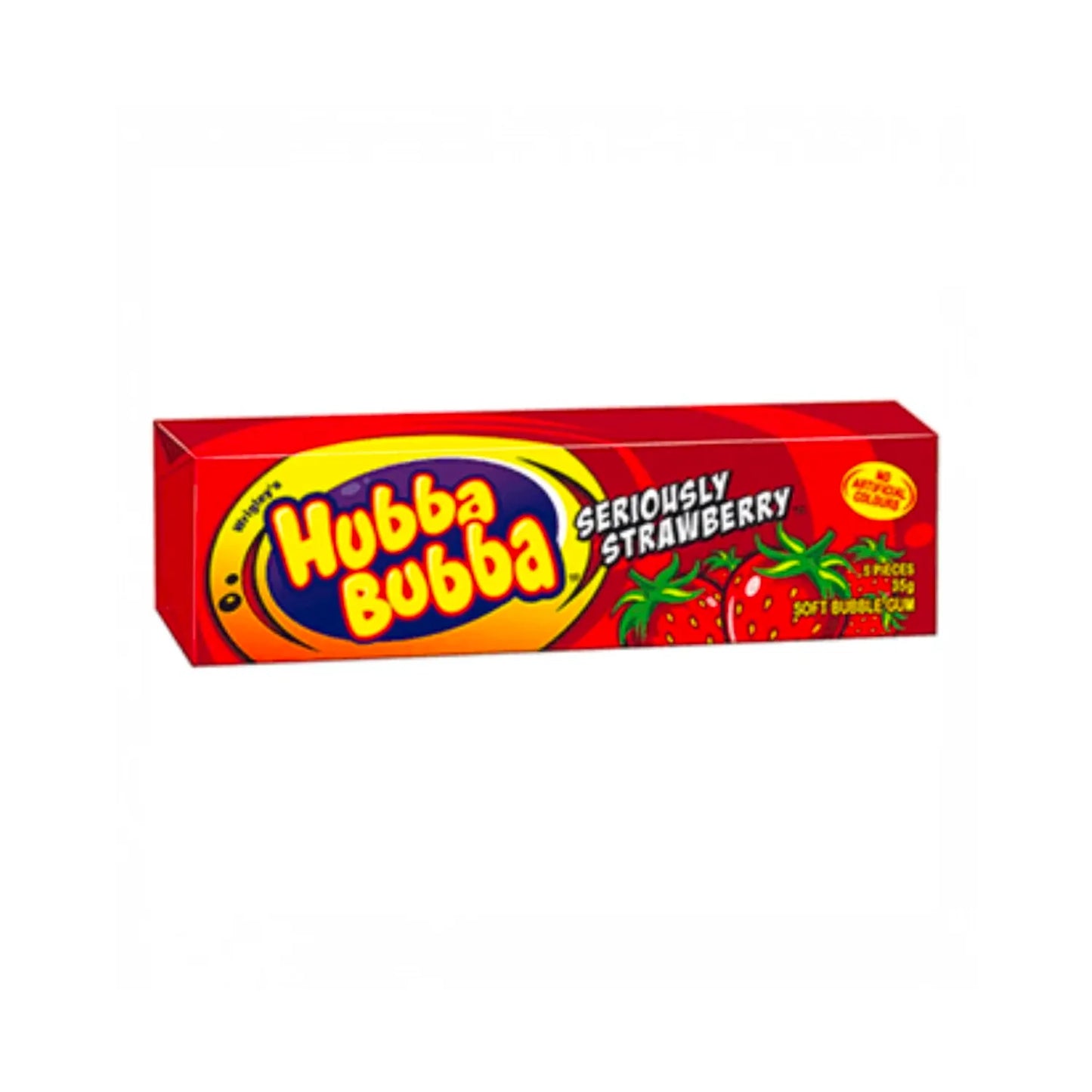 Hubba Bubba Strawberry 5ST foodpipe [Lebensmittel-Lieferservice Rostock]