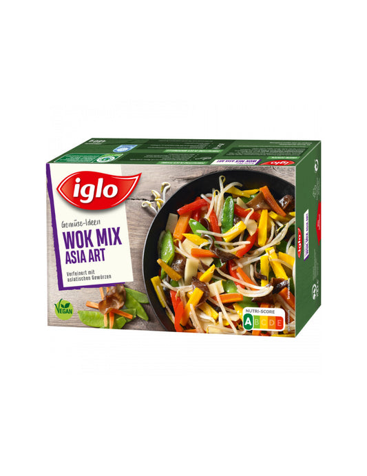 Iglo Gemüse Ideen Asia Wok Mix 480g foodpipe [Lebensmittel-Lieferservice Rostock]