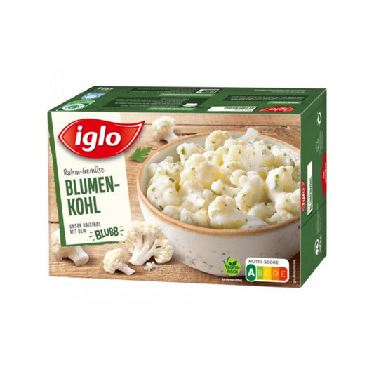 Iglo Rahm Gemüse Blumenkohl 480g foodpipe [Lebensmittel-Lieferservice Rostock]