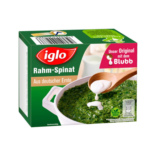 Iglo Rahm Spinat 170g foodpipe [Lebensmittel-Lieferservice Rostock]