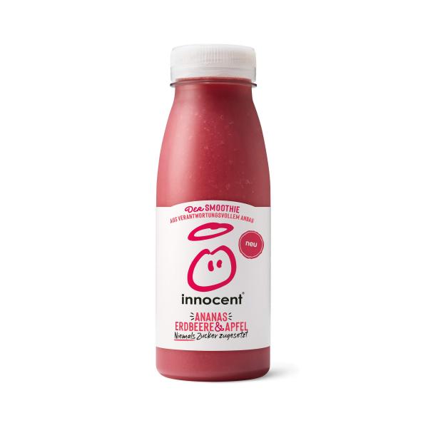 Innocent Ananas&Erdbeere&Apfel 0,9l DPG foodpipe [Lebensmittel-Lieferservice Rostock]