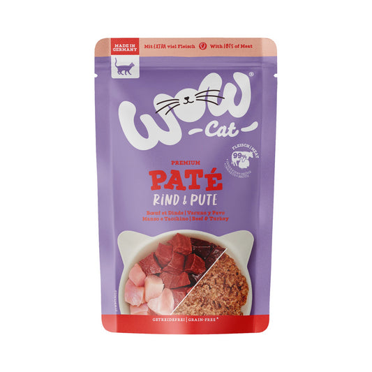 WOW Cat Adult Rind & Pute 125g