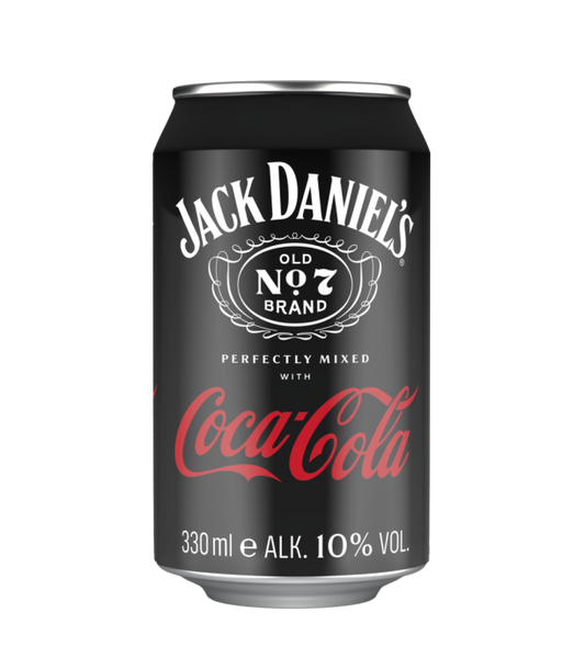 Jack Daniels Coca-Cola 10% 0,33l DPG foodpipe [Lebensmittel-Lieferservice Rostock]