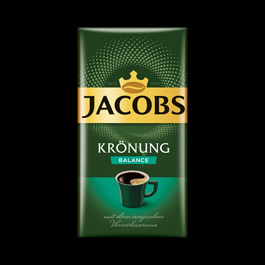 Jacobs Krönung Kaffee Balance gemahlen 500g foodpipe [Lebensmittel-Lieferservice Rostock]