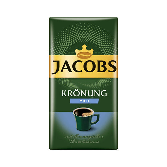 Jacobs Krönung Kaffee Mild gemahlen 500g foodpipe [Lebensmittel-Lieferservice Rostock]