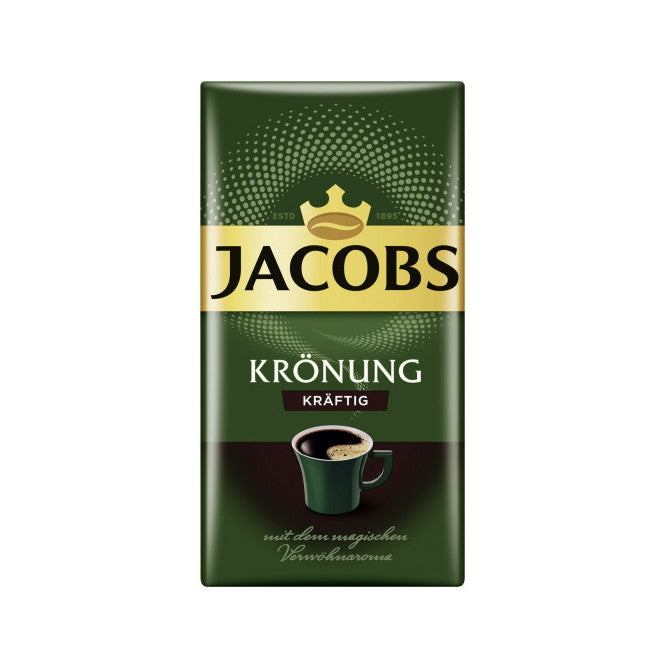 Jacobs Krönung Kaffee gemahlen 500g foodpipe [Lebensmittel-Lieferservice Rostock]