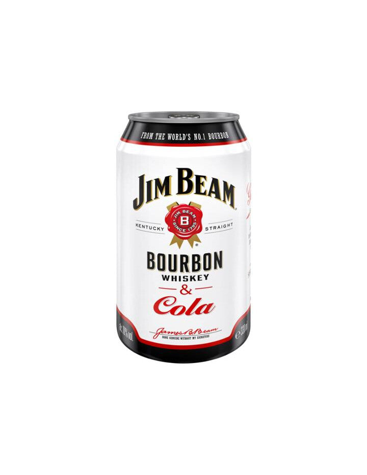 Jim Beam White&Cola 10% 0,33l DPG foodpipe [Lebensmittel-Lieferservice Rostock]