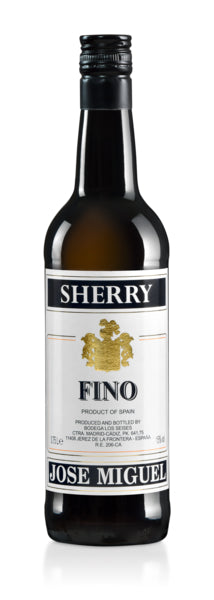Jose Miguel Sherry Fino 15% 0,75l foodpipe [Lebensmittel-Lieferservice Rostock]