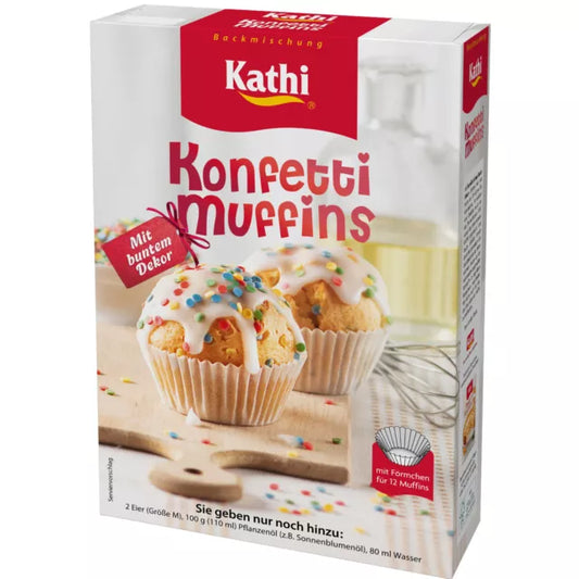 Kathi Backmischung Konfetti Muffins 420g foodpipe [Lebensmittel-Lieferservice Rostock]